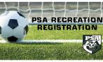 PSA RECREATION REGISTRATION - Spring 2025